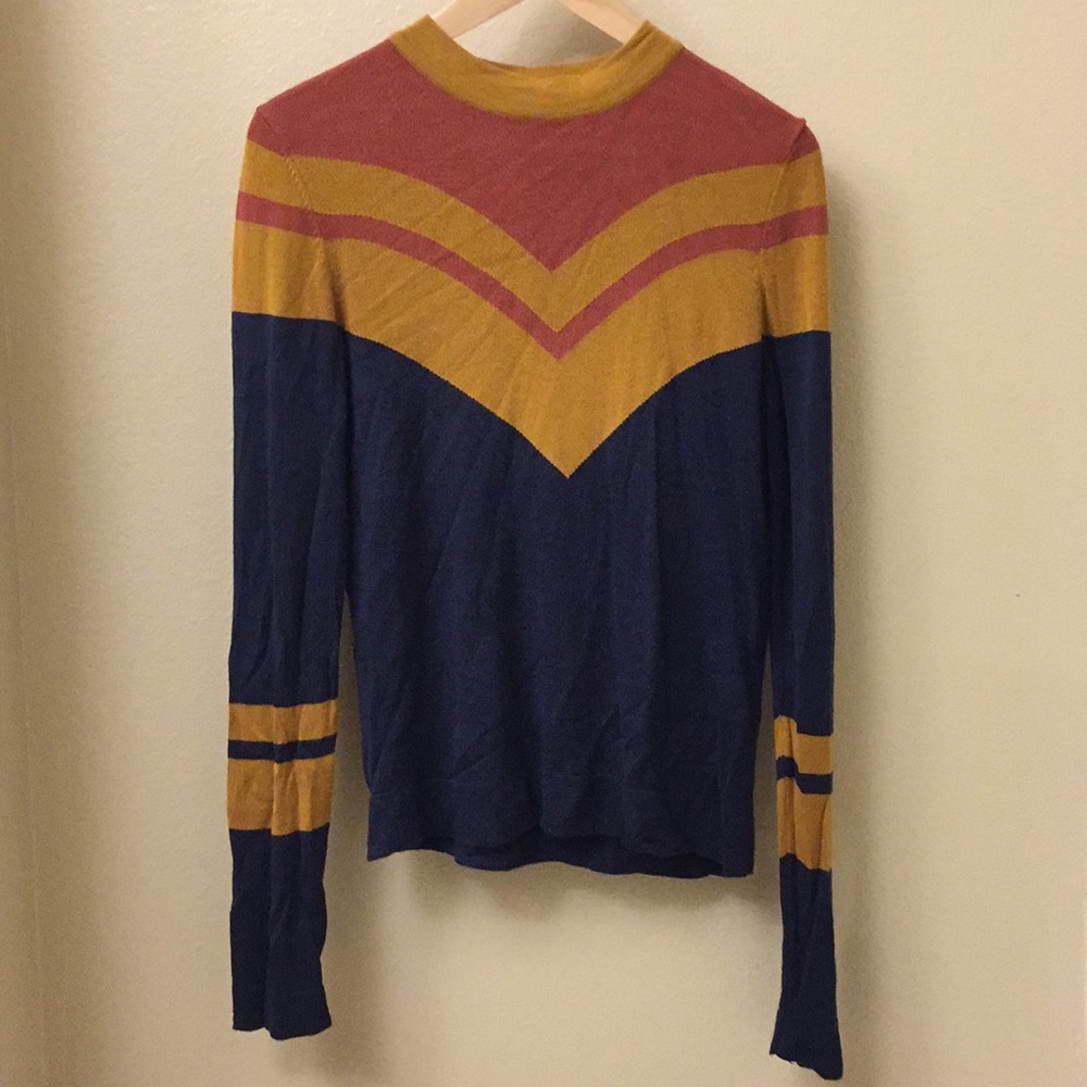 Free People lightweight retro sweater
